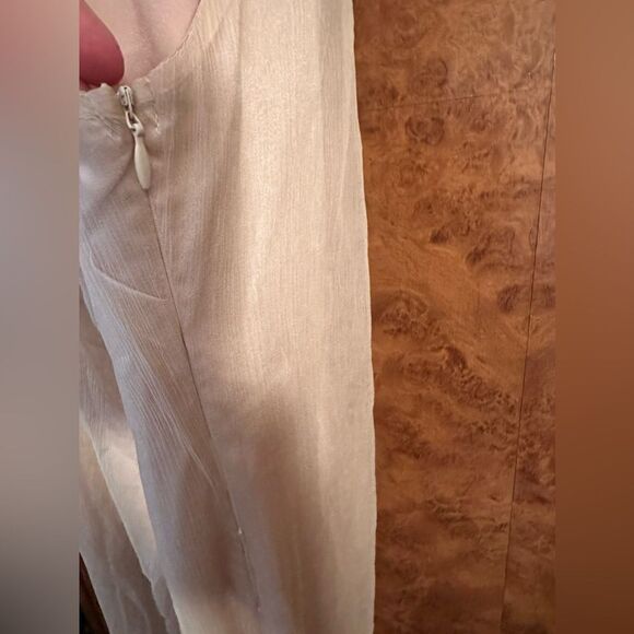 Susie Mooratoff one shoulder maxi champagne dress - Picture 2 of 8